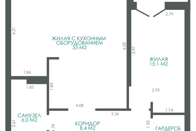 Фото Квартира в новостройке! Дизайнерский ремонт. Виды на Минск — 71