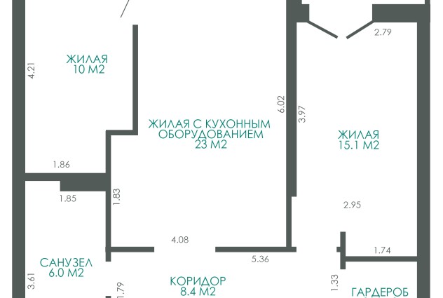 Фото Квартира в новостройке! Дизайнерский ремонт. Виды на Минск — 73