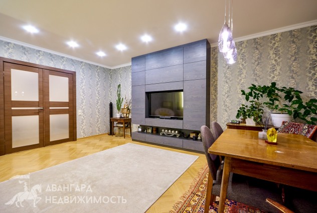 Фото 3-комнатная с дизайнерским ремонтом в 300 метрах от метро Московская. — 13