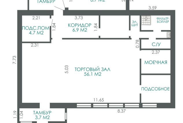 Фото Продажа производственного здания 92,1 м2 в Минском районе — 37