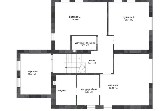 Фото Коттедж с полностью готовым современным дизайнерским ремонтом!  — 97