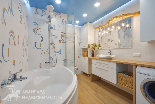 Фото 3-комнатная квартира с дизайнерским ремонтом в Новой Боровой — 29
