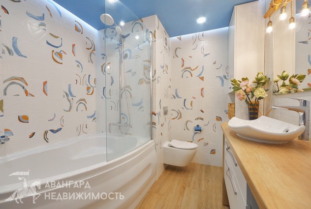 Фото 3-комнатная квартира с дизайнерским ремонтом в Новой Боровой — 31