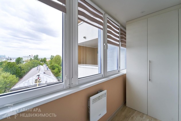 Фото Просторная видовая квартира с дизайнерским ремонтом — 55