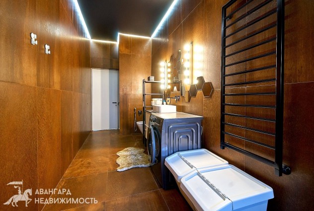 Фото Дом в скандинавском стиле в д. Обчак — 27