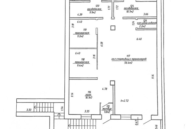 Фото  Аренда многофункционального помещения 126,3 м²  — 27