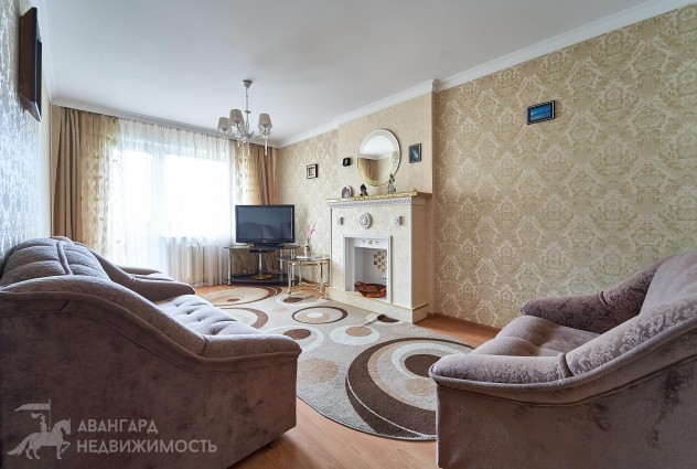 Фото Просторная 3к квартира, мкр Великий Лес - 2 — 3