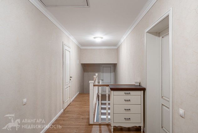 Фото Коттедж со стильным интерьером в д. Раубичи — 49