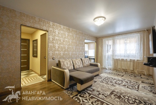 Фото 4-комнатная квартира с  отличным ремонтом в Уручье! — 9