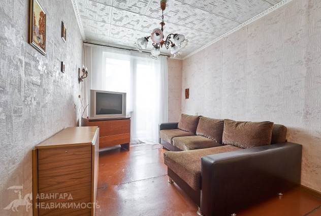 Фото Просторная и аккуратная 3к квартира в г. Воложин! — 17