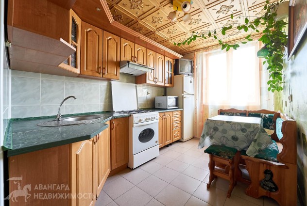 Фото Просторная и аккуратная 3к квартира в г. Воложин! — 21