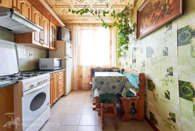 Фото Просторная и аккуратная 3к квартира в г. Воложин! — 25