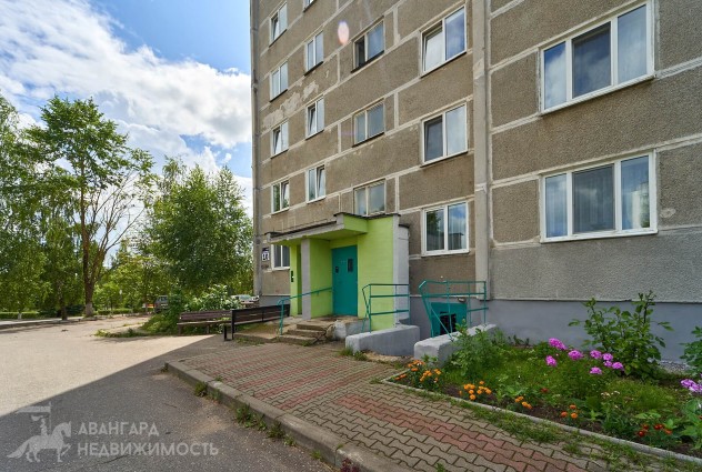 Фото Просторная и аккуратная 3к квартира в г. Воложин! — 47