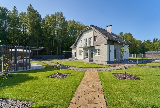 Фото Коттедж с современной архитектурой! Дизайнерский ремонт! — 13