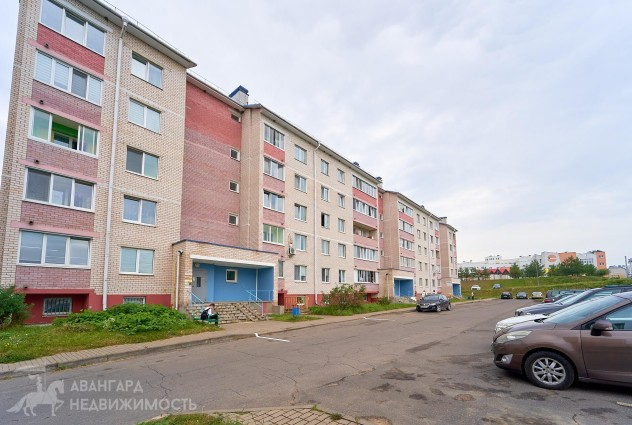 Фото 1ком. кв. в кирпичном доме с улучшенным проектом в г. Смолевичах. — 57