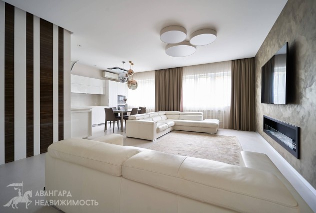 Фото Квартира в сердце столицы с функционалом загородного дома. — 17