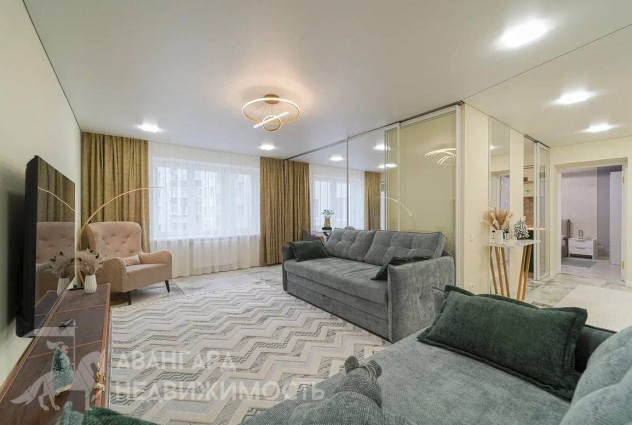 Фото Шикарная 3-комн. квартира с атмосферной локацией — 13