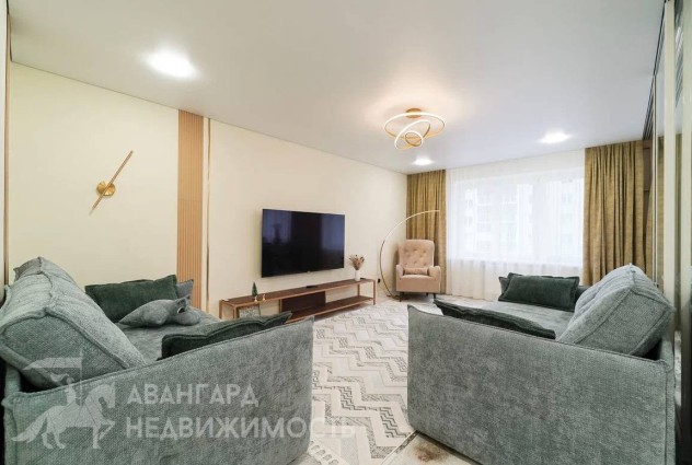 Фото Шикарная 3-комн. квартира с атмосферной локацией — 15