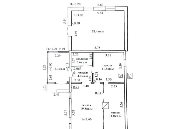 Фото Продается квартира в центре г.п. Городея — 57