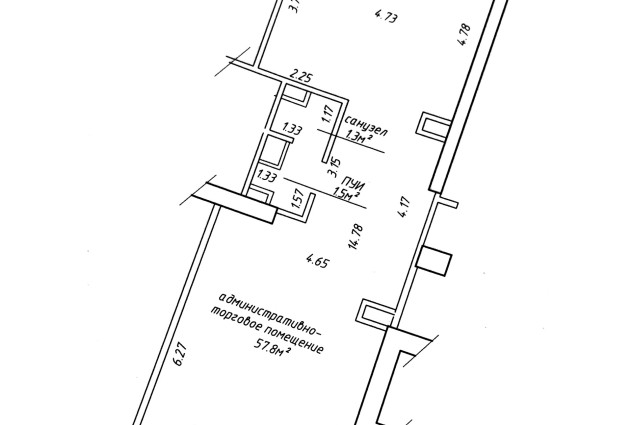 Фото Многофункциональное помещение 63,3 кв.м. в аренду  — 11