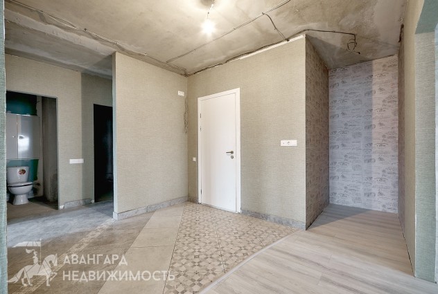 Фото Новая 3-х комнатная квартира в Лошице с залом 25,5 м2 — 19