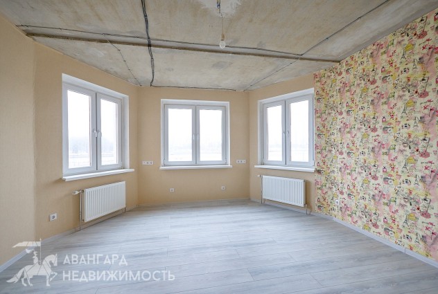 Фото Новая 3-х комнатная квартира в Лошице с залом 25,5 м2 — 9