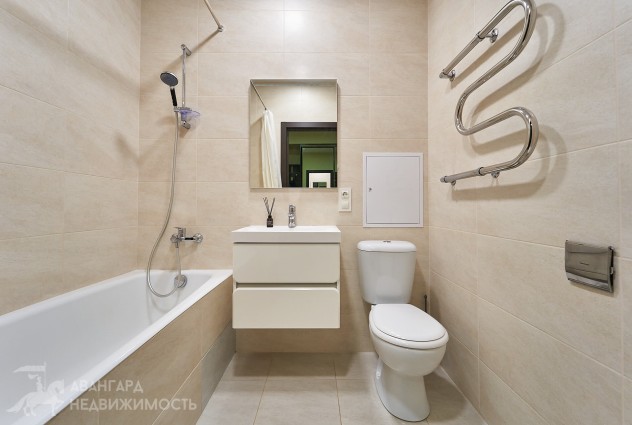 Фото Однокомнатная квартира (37,3м2). Центр, м. Аэродромная — 23