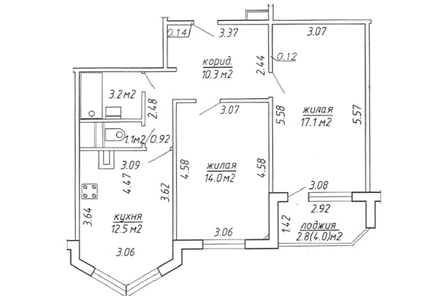 Фото Сдается современная 2-комнатная квартира по ул. Неманская, 78   — 47