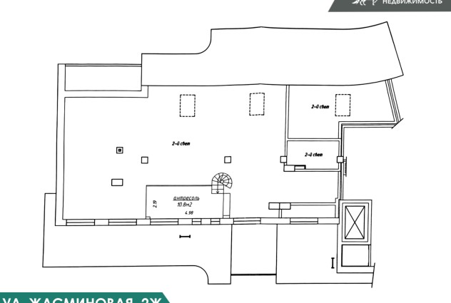 Фото  Просторный пентхаус в клубном доме по ул. Жасминовая — 95