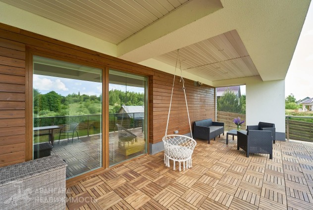 Фото Дом у реки Птичь с видом на лес, 10 км от МКАД  — 49