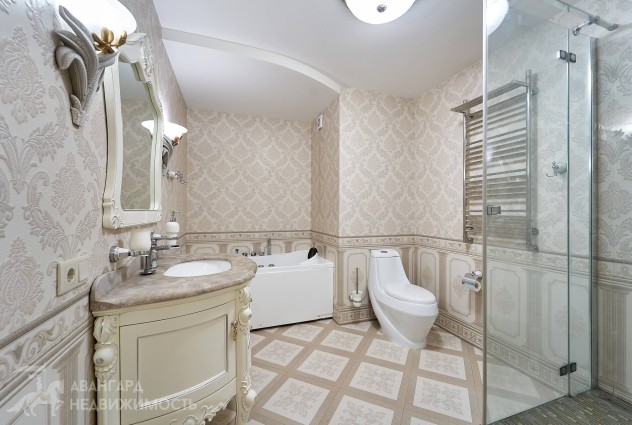 Фото Шикарная 2-х комнатная квартира в классическом стиле — 33