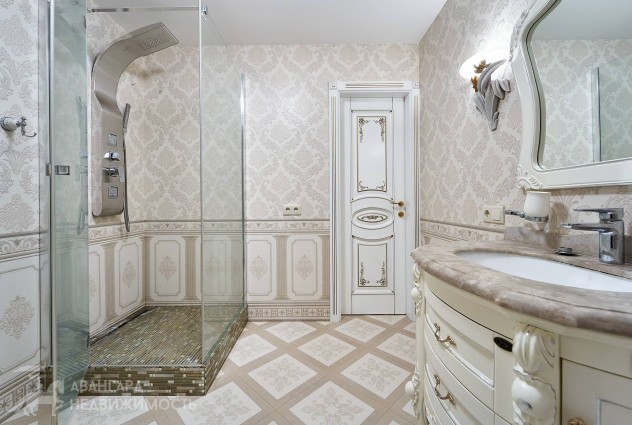 Фото Шикарная 2-х комнатная квартира в классическом стиле — 39