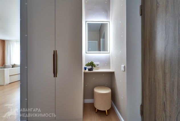 Фото Видовая квартира на 22 этаже с новым дизайнерским ремонтом в ЖК D3 — 9