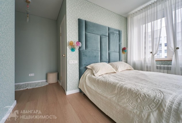 Фото Видовая квартира на 22 этаже с новым дизайнерским ремонтом в ЖК D3 — 17