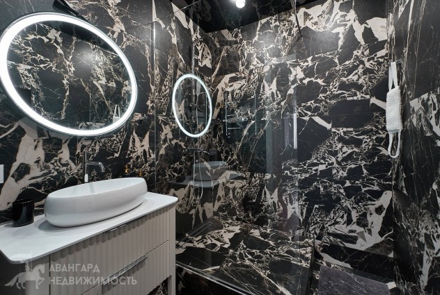 Фото Видовая квартира на 22 этаже с новым дизайнерским ремонтом в ЖК D3 — 21