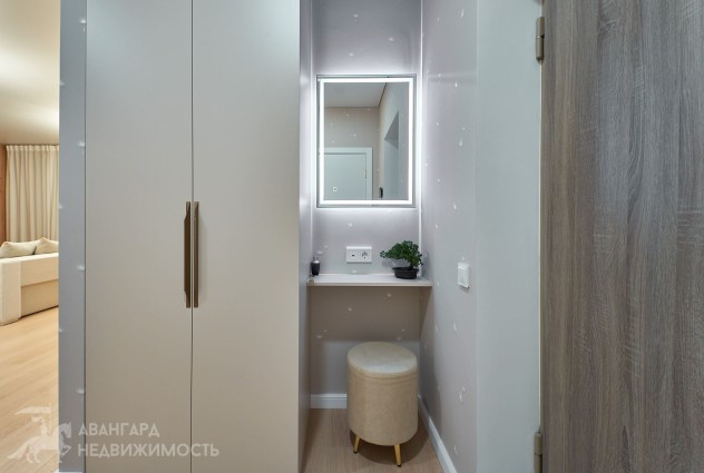 Фото Видовая квартира на 22 этаже с новым дизайнерским ремонтом в ЖК D3 — 27