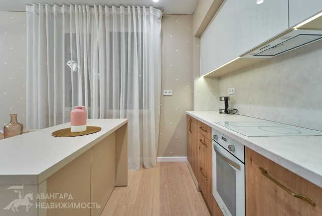 Фото Видовая квартира на 22 этаже с новым дизайнерским ремонтом в ЖК D3 — 41