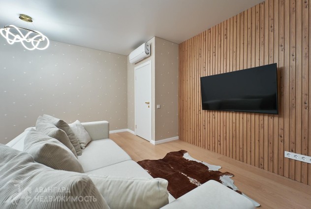 Фото Видовая квартира на 22 этаже с новым дизайнерским ремонтом в ЖК D3 — 49