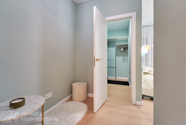 Фото Видовая квартира на 22 этаже с новым дизайнерским ремонтом в ЖК D3 — 55