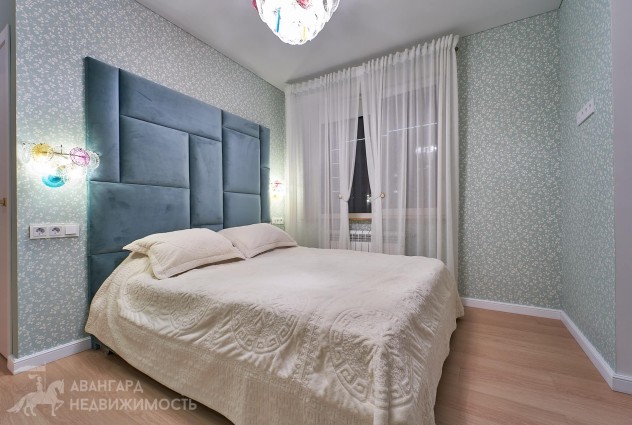 Фото Видовая квартира на 22 этаже с новым дизайнерским ремонтом в ЖК D3 — 59