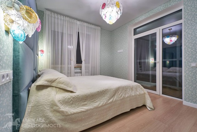 Фото Видовая квартира на 22 этаже с новым дизайнерским ремонтом в ЖК D3 — 65