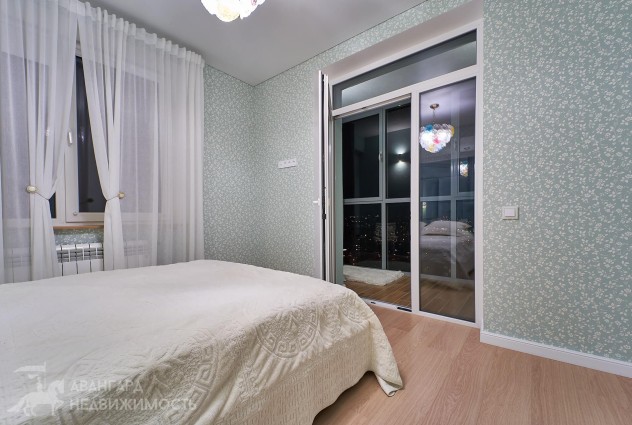 Фото Видовая квартира на 22 этаже с новым дизайнерским ремонтом в ЖК D3 — 67