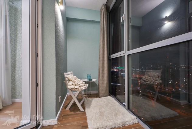 Фото Видовая квартира на 22 этаже с новым дизайнерским ремонтом в ЖК D3 — 71