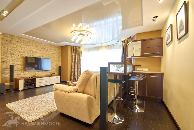 Фото Большая 3-х комнатная квартира в современном кирпичном доме. — 15