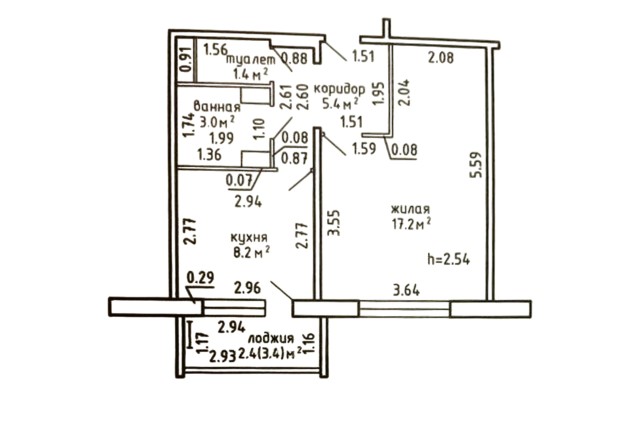 Фото Продаётся просторная 1-комн. квартира в новом доме 2017г.п.! — 37