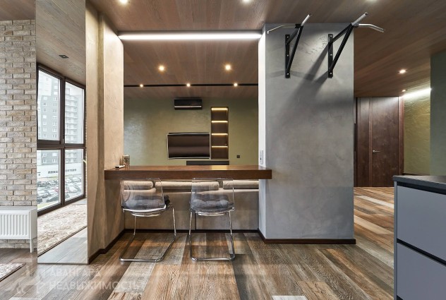 Фото Просторная видовая квартира! ЖК «Браславский» — 33