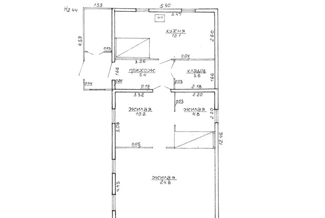 Фото Уютный дом на большом участке в д. Гребенка — 55