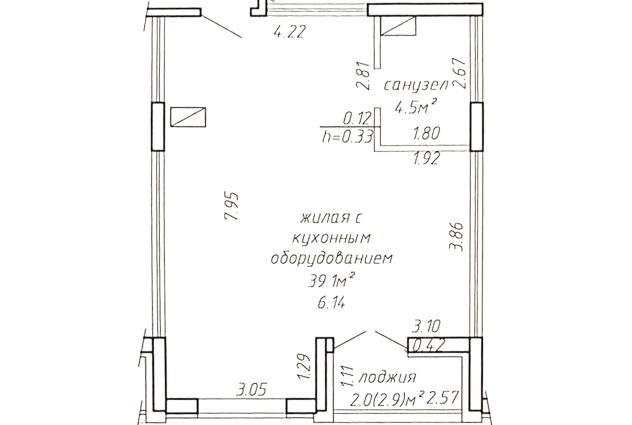 Фото Продаётся 2-комнатной квартиры с ремонтом по ул. Николы Теслы, 1 — 53