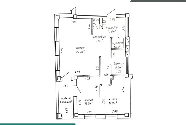 Фото Квартира, в которой удобно жить каждый день, ул.Богдановича,120 -  заезжай и живи — 61