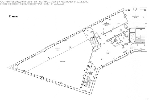 Фото Продажа многофункционального здания 1639,4 кв. м в центре г. Минска — 61